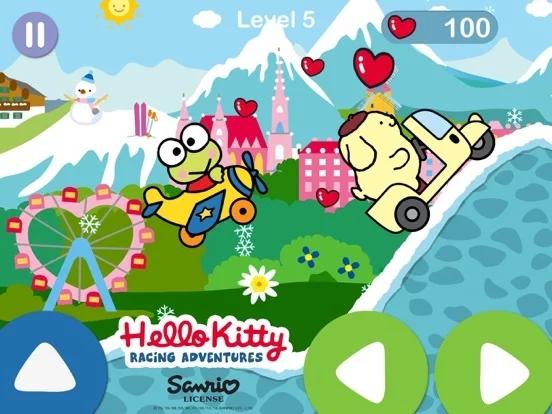 Изображение игры: Hello Kitty Racing Adventures