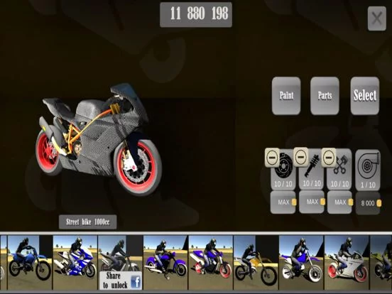 Изображение игры: Wheelie King 3D