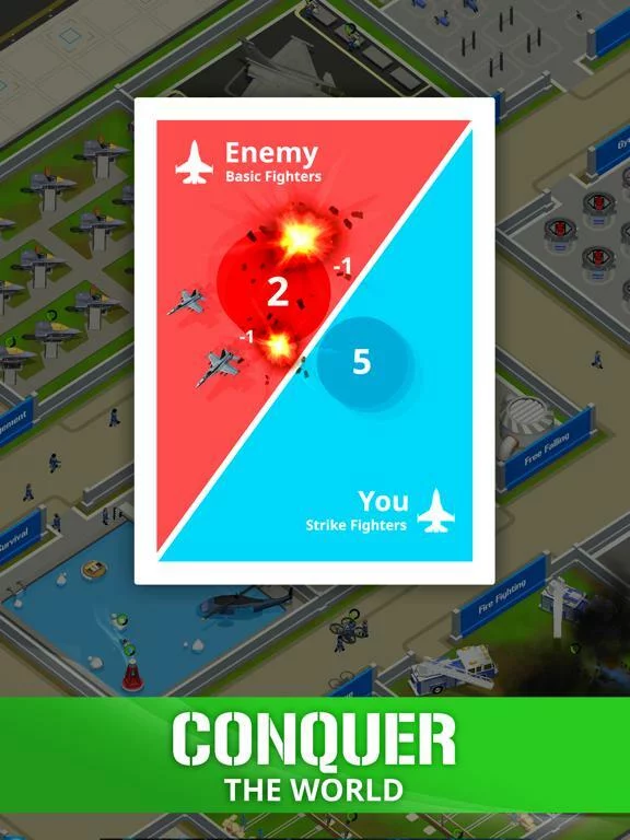 Изображение игры: Idle Air Force Base