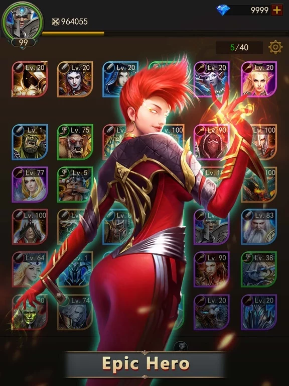Изображение игры: Honor of Kings - Epic Heroes