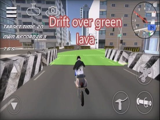 Изображение игры: Wheelie Rider 3D