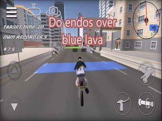 Изображение игры: Wheelie Rider 3D