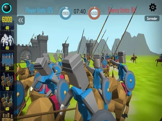 Изображение игры: Medieval War Simulator