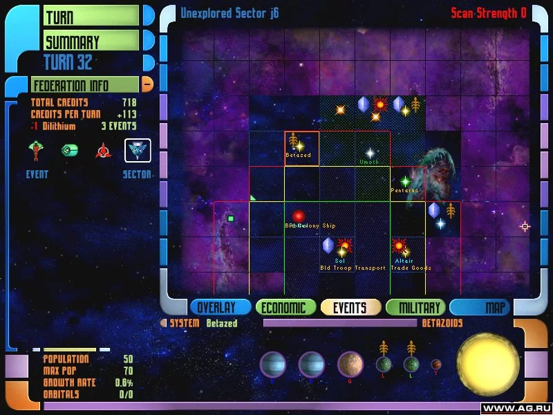 Изображение игры: Star Trek: The Next Generation - Birth of the Federation