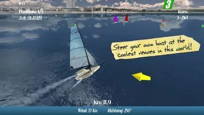 Изображение игры: CleverSailing Mobile - Sailboat Racing Game