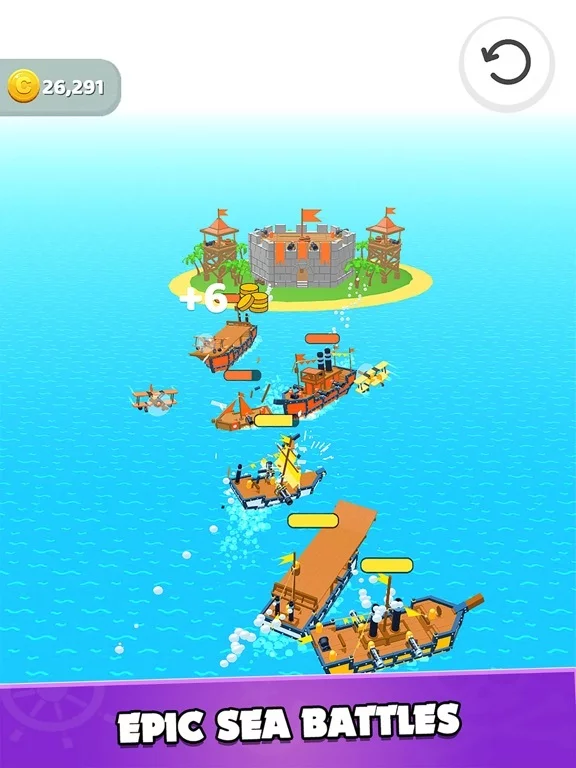 Изображение игры: Sea Invaders!