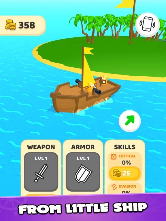 Изображение игры: Sea Invaders!