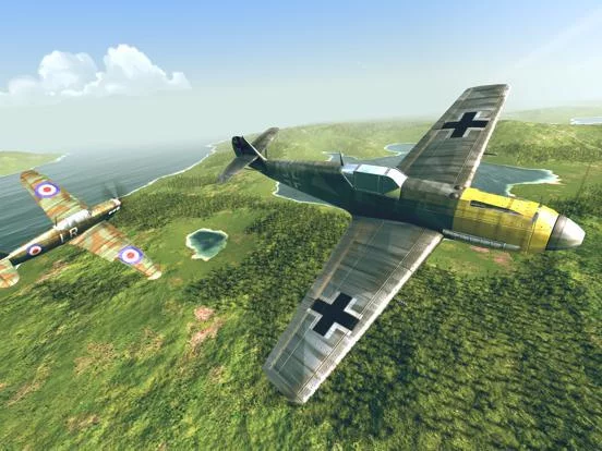 Изображение игры: Warplanes: WW2 Dogfight FULL
