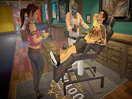 Изображение игры: Tattoo Design Body Ink Art Inc