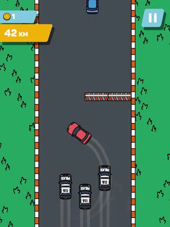 Изображение игры: Dodge Racer