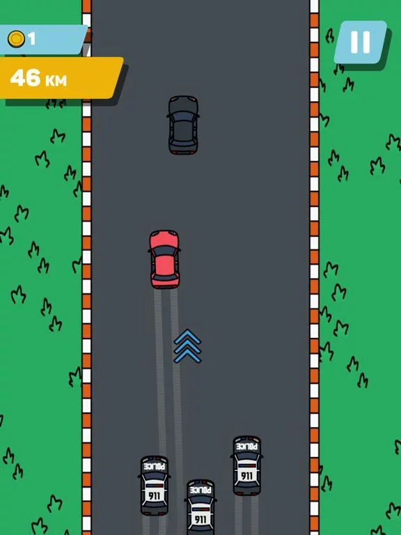 Изображение игры: Dodge Racer