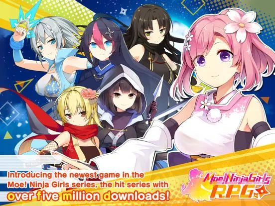 Изображение игры: Moe! Ninja Girls RPG: SHINOBI