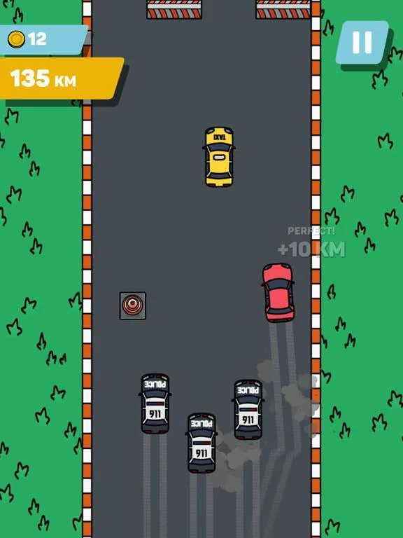 Изображение игры: Dodge Racer