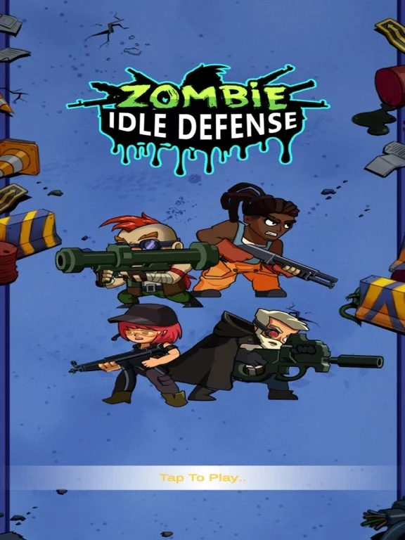 Изображение игры: Zombie Idle Defense