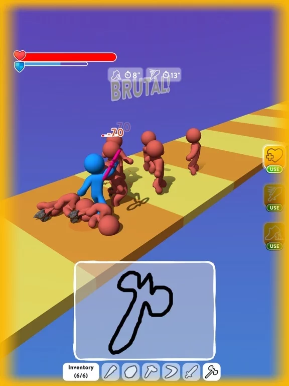 Изображение игры: Draw Fighter - A Hero's Tale
