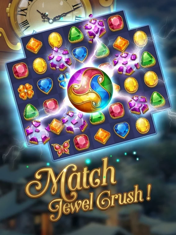 Изображение игры: Jewel Mystery - Match 3 Game