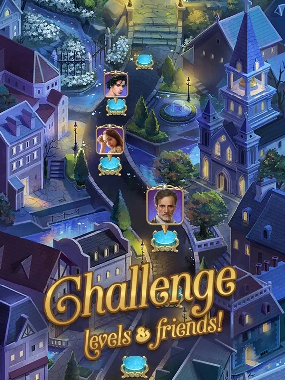 Изображение игры: Jewel Mystery - Match 3 Game