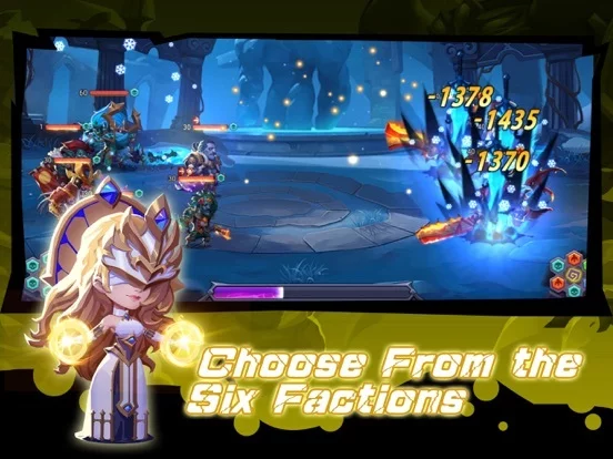 Изображение игры: Tap Heroes: Clicker War