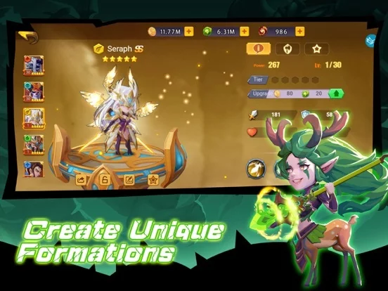 Изображение игры: Tap Heroes: Clicker War