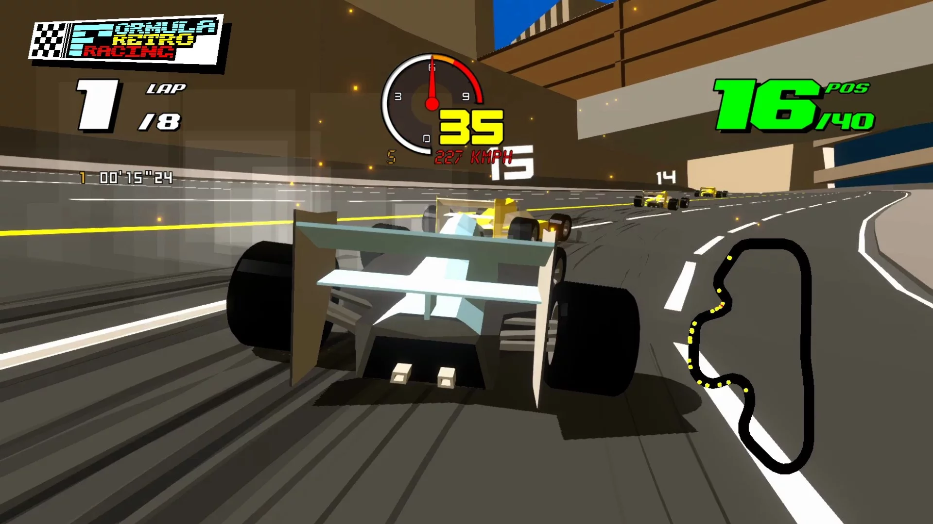 Изображение игры: Formula Retro Racing