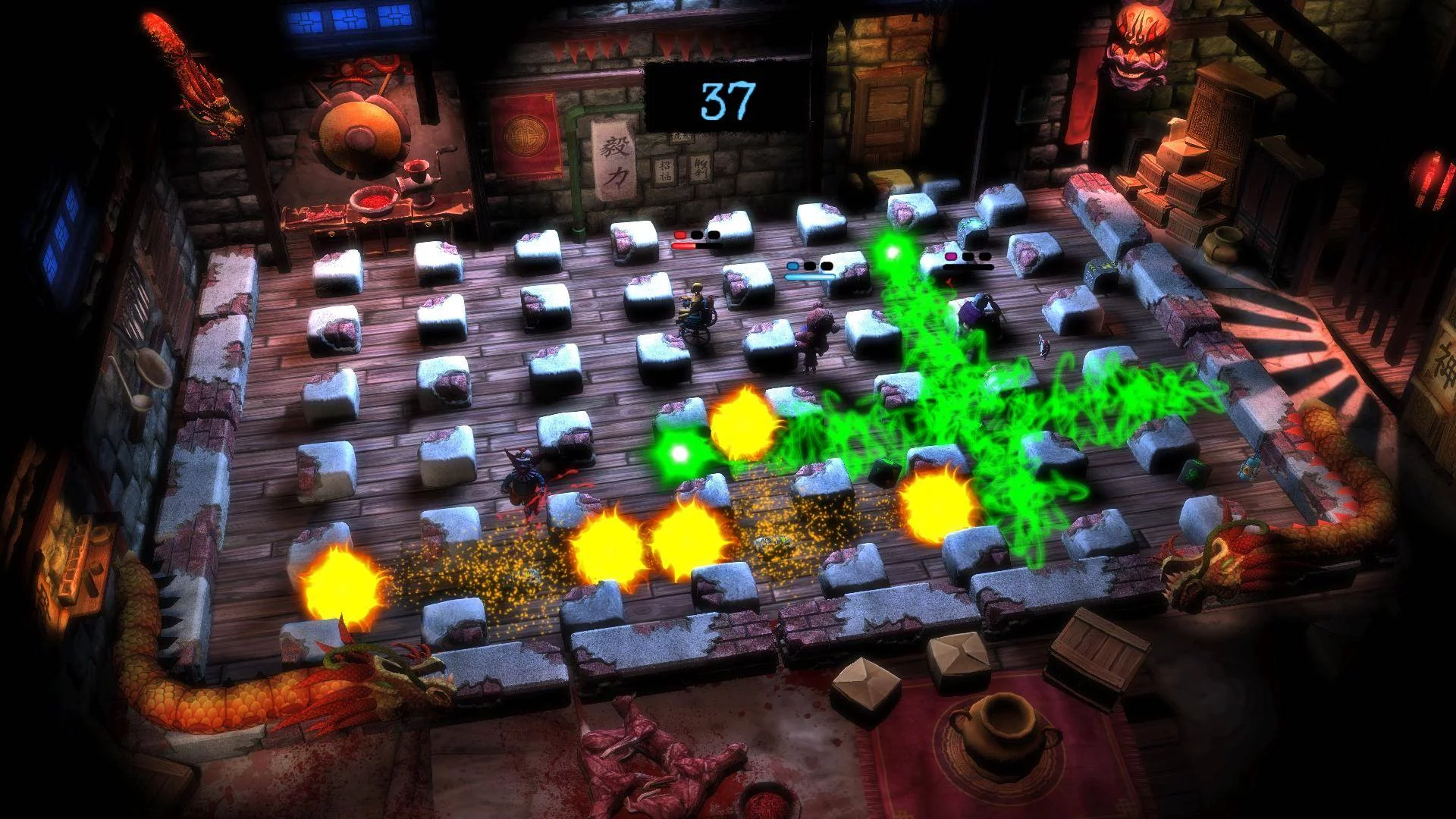 Изображение игры: Basement Crawl