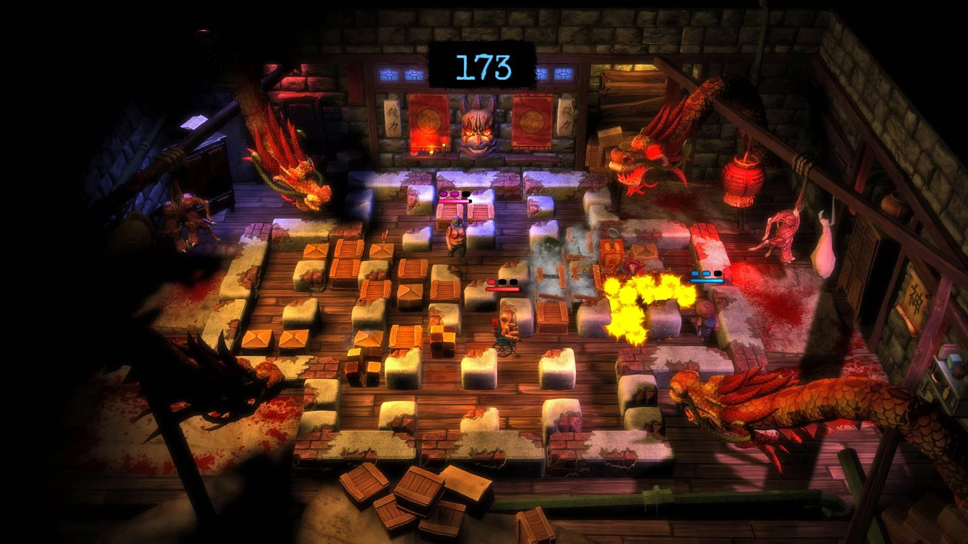 Изображение игры: Basement Crawl