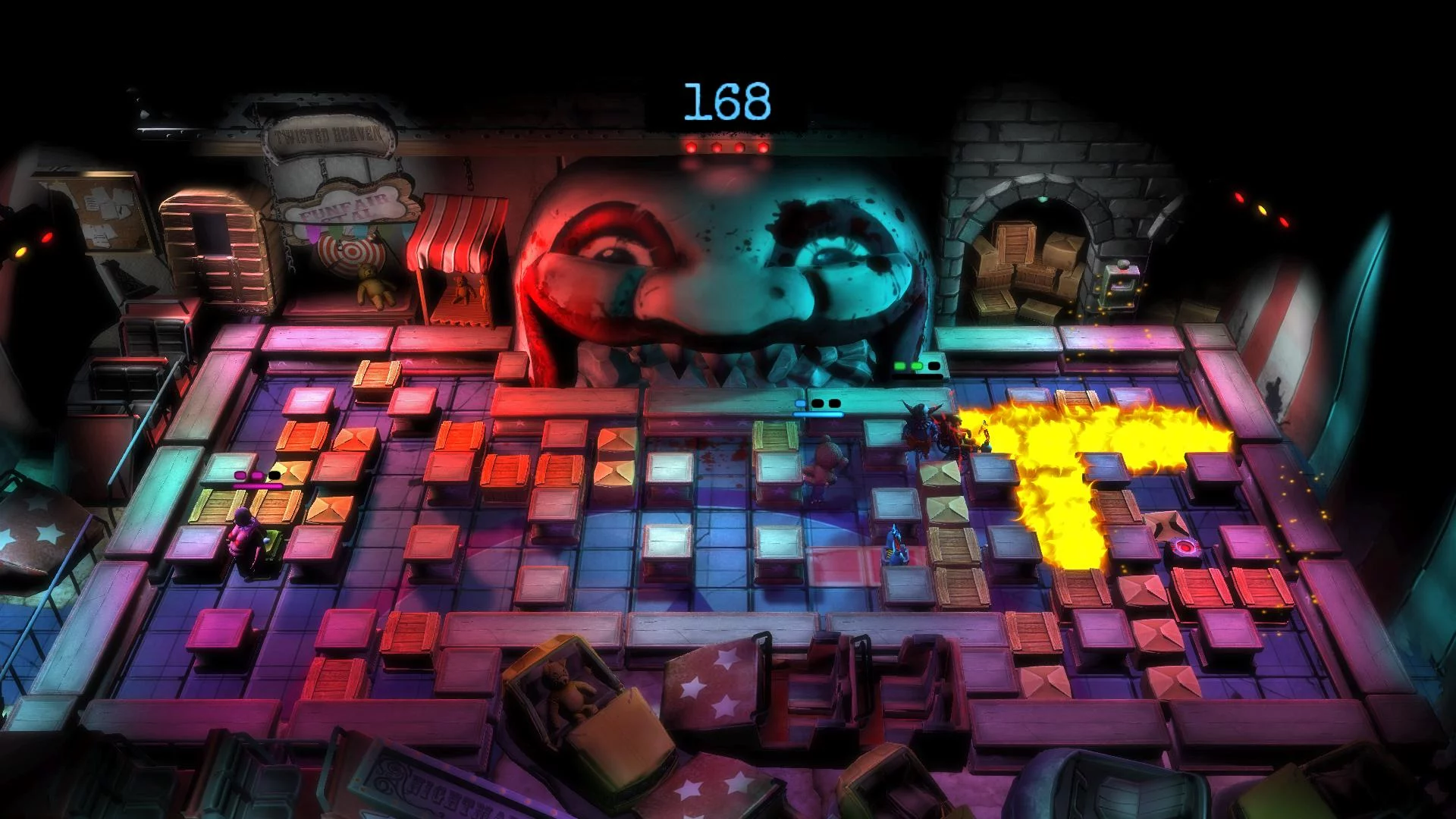 Изображение игры: Basement Crawl