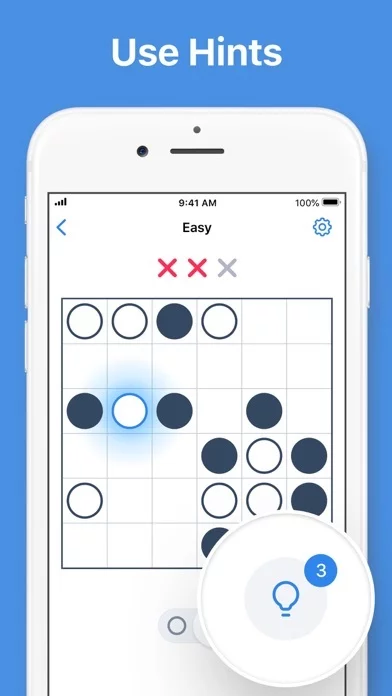 Изображение игры: Binary Dots - Logic Puzzles