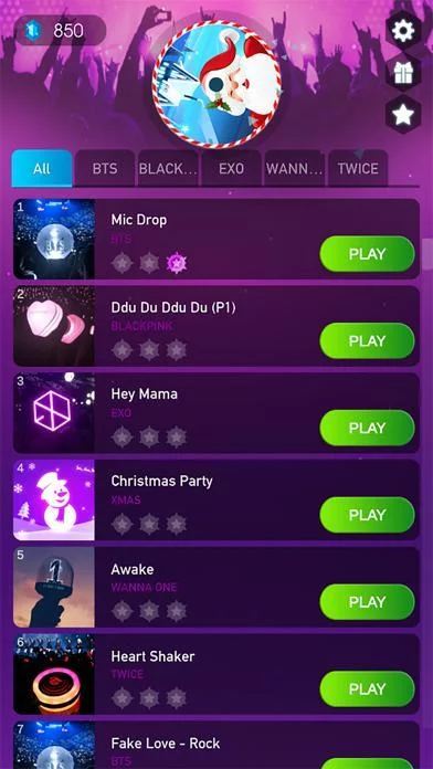 Изображение игры: KPOP HOP: Music Edm Game!