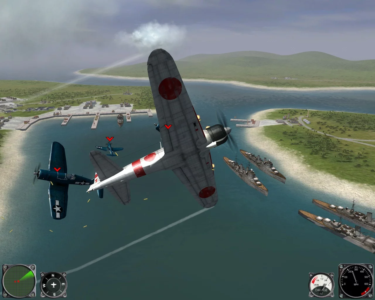 Изображение игры: Attack on Pearl Harbor