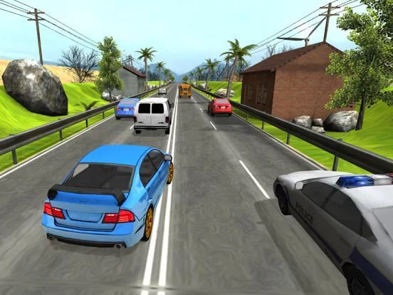 Изображение игры: Car Traffic Racer