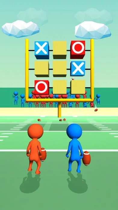 Изображение игры: Kick Tac Toe