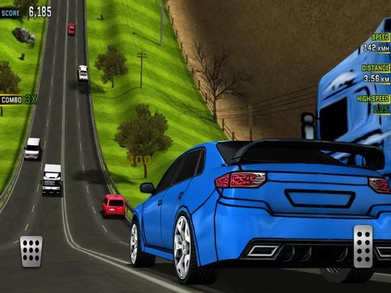 Изображение игры: Car Traffic Racer