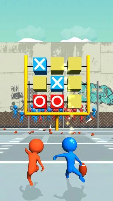 Изображение игры: Kick Tac Toe