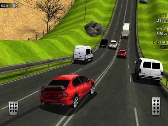 Изображение игры: Car Traffic Racer