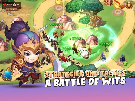 Изображение игры: Pocket Kingdom TD