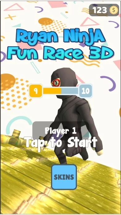 Изображение игры: Ryan Ninja: Fun race 3D