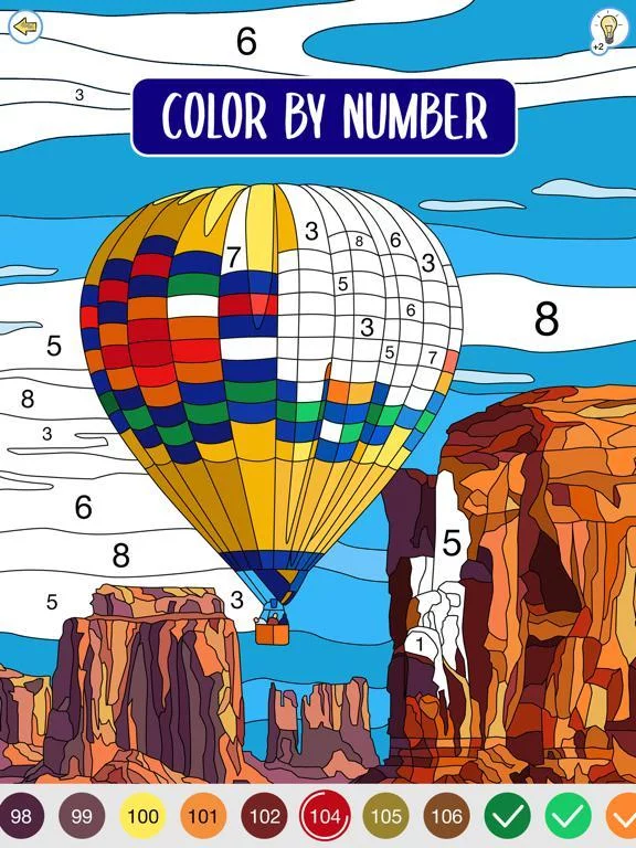 Изображение игры: Happy Canvas Color by Number