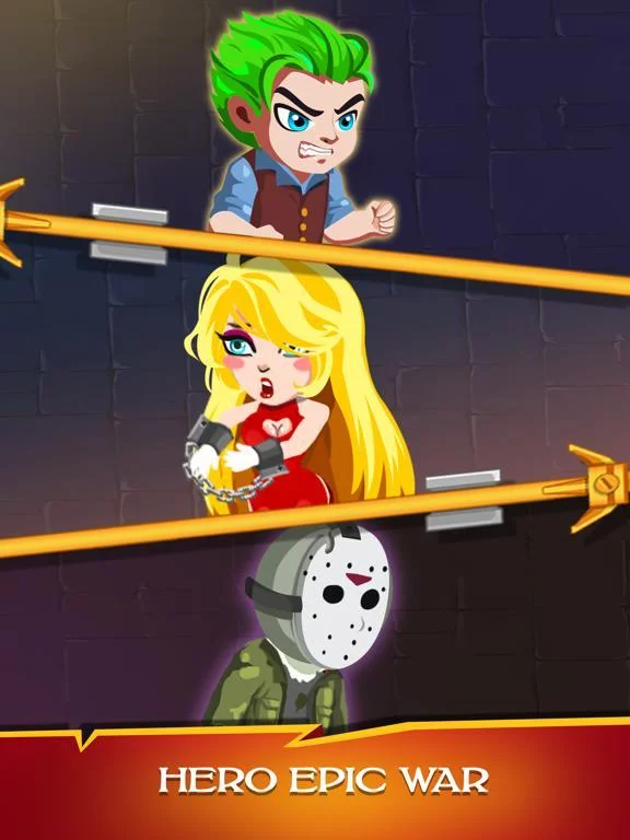 Изображение игры: Hero Epic War: Hero Rescue