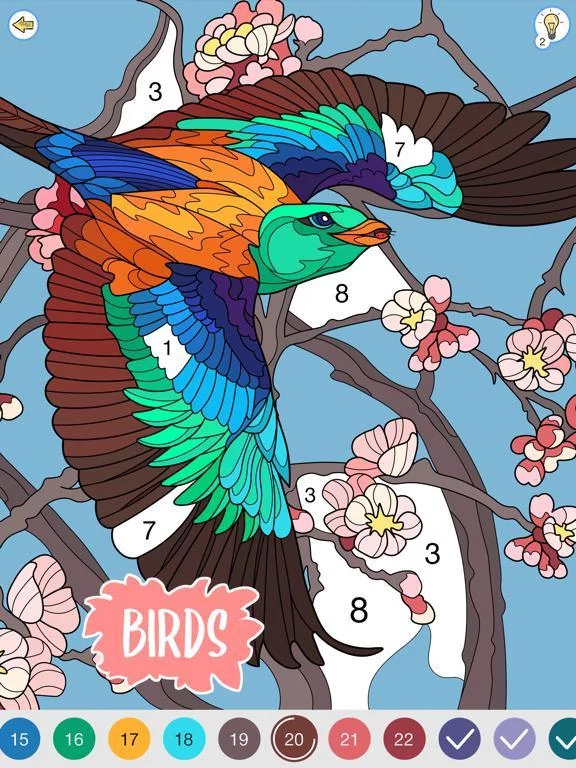 Изображение игры: Happy Canvas Color by Number