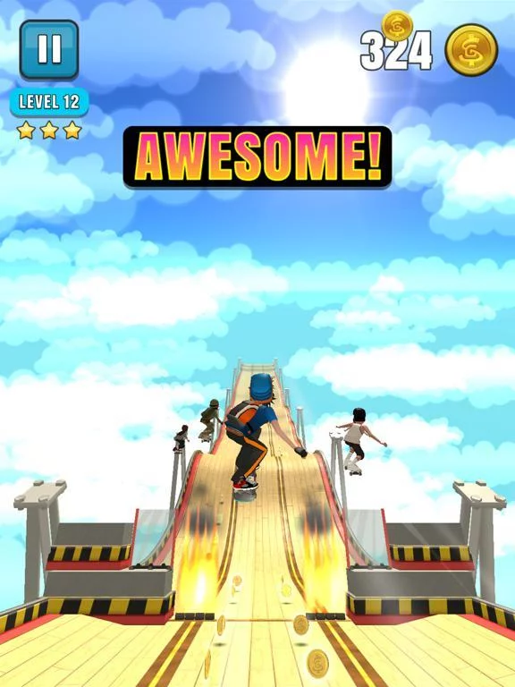 Изображение игры: MegaJump Skater