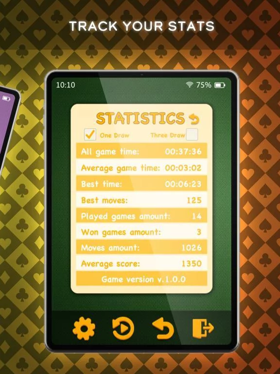 Изображение игры: ⋅Solitaire⋅