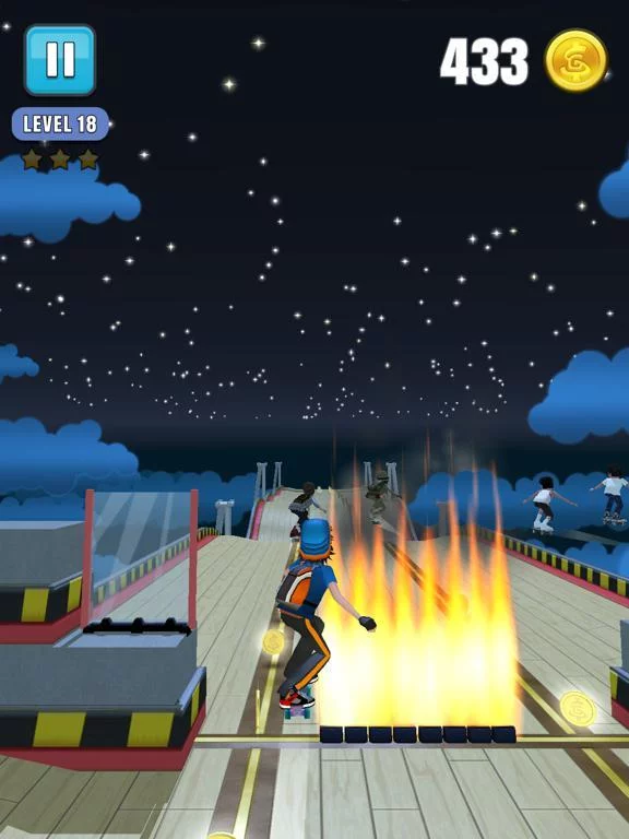 Изображение игры: MegaJump Skater