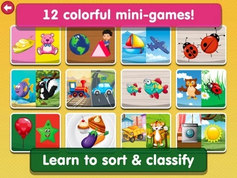 Изображение игры: Smart Baby Sorter 2 game for toddlers - Colors & Shapes Learning Games and Matching Puzzles for Preschool Kids
