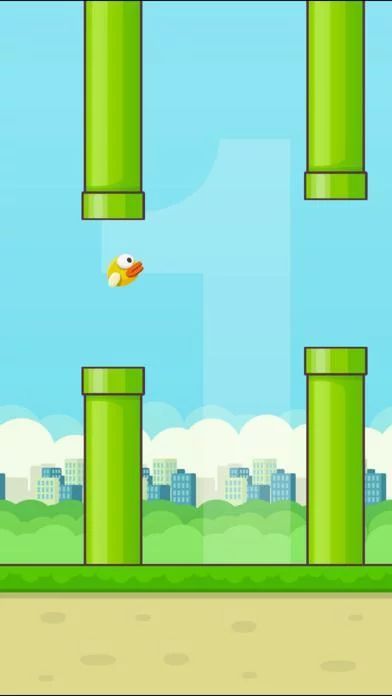 Изображение игры: Flap Bird .