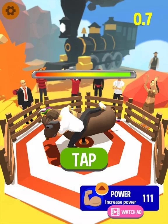 Изображение игры: Go Bull!