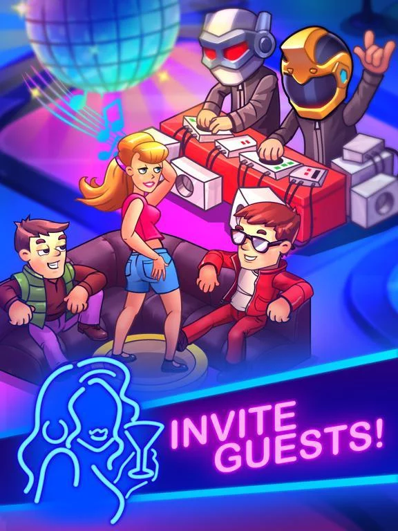 Изображение игры: Party Clicker — Idle Tycoon