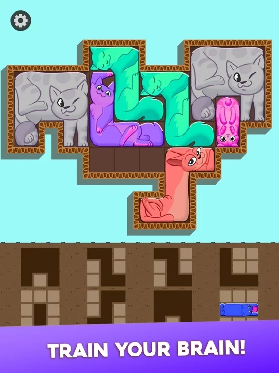 Изображение игры: Puzzle Cats·