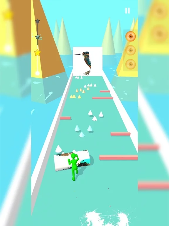 Изображение игры: Paint Roller: Color Race