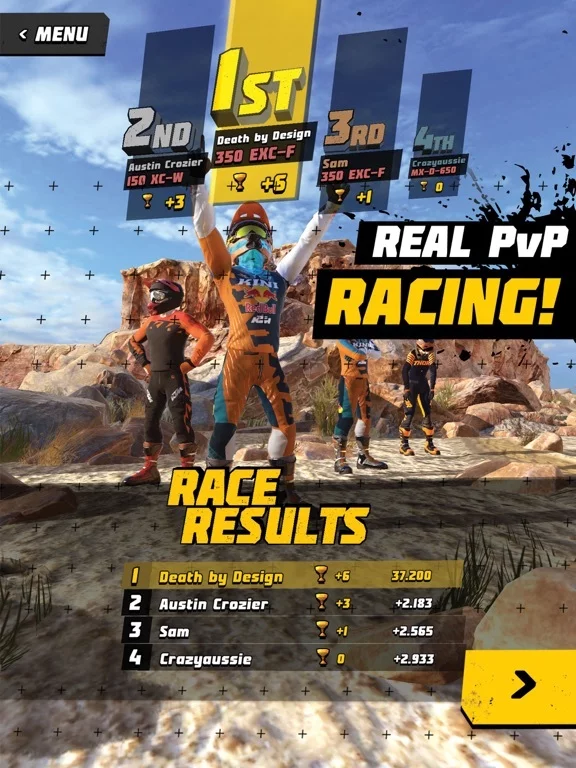 Изображение игры: Dirt Bike Unchained
